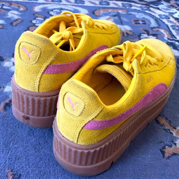 Fenty x Puma Cleated Creeper Lemon Sz. 10 - Picture 2 of 4